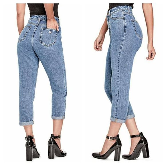 Guess Denim - New GUESS Kiley High-Rise Jeans sz 27 -Medium wash